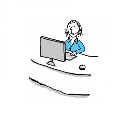 Receptionist worden